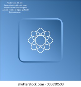 Pictograph of atom