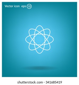 Pictograph of atom