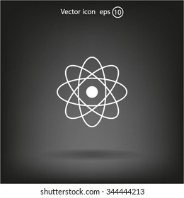 Pictograph of atom
