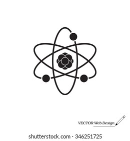 Pictograph of atom