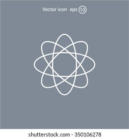 Pictograph of atom