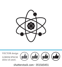 Pictograph of atom