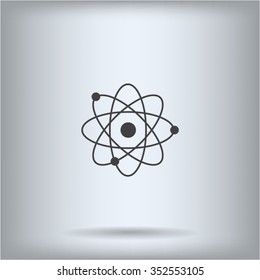 Pictograph of atom