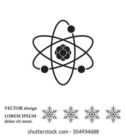 Pictograph of atom