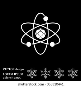Pictograph of atom