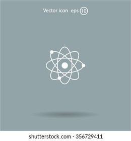 Pictograph of atom