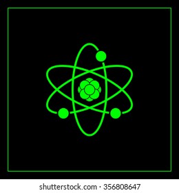 Pictograph of atom