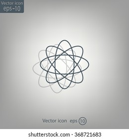 Pictograph of atom