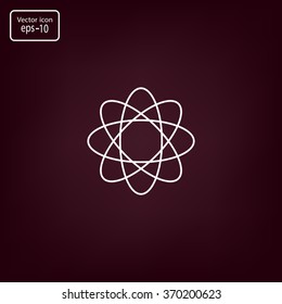Pictograph of atom