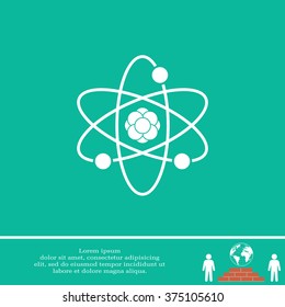 Pictograph of atom