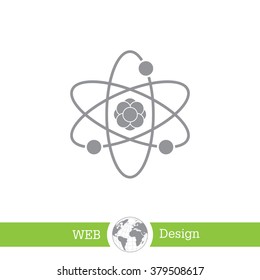 Pictograph of atom