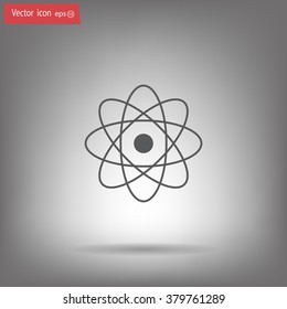 Pictograph of atom
