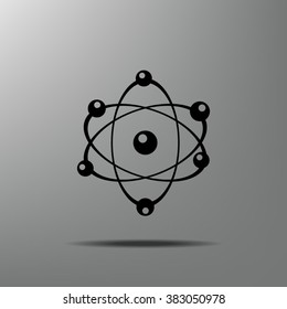 Pictograph of atom