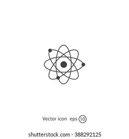 Pictograph of atom
