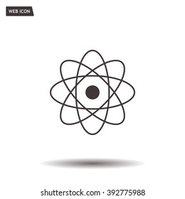 Pictograph of atom