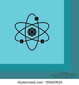 Pictograph of atom