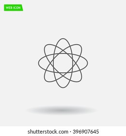 Pictograph of atom
