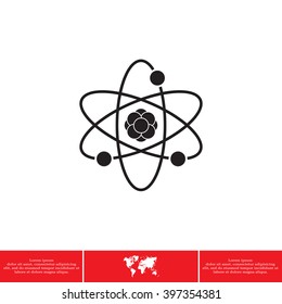 Pictograph of atom
