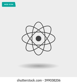 Pictograph of atom