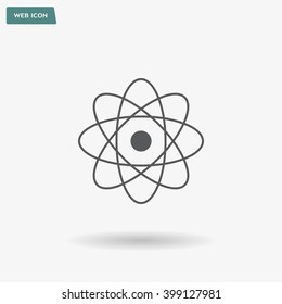 Pictograph of atom
