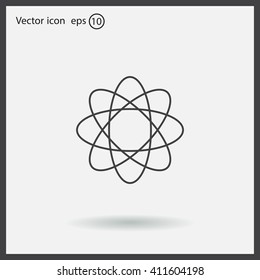 Pictograph of atom