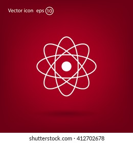 Pictograph of atom