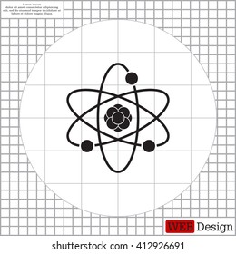 Pictograph of atom