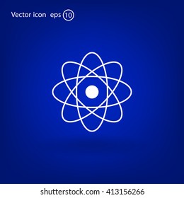 Pictograph of atom