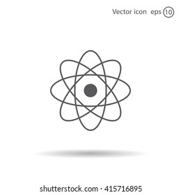 Pictograph of atom