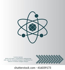 Pictograph of atom