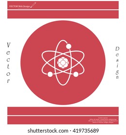 Pictograph of atom