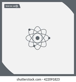 Pictograph of atom