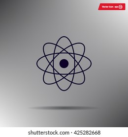 Pictograph of atom