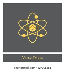 Pictograph of atom