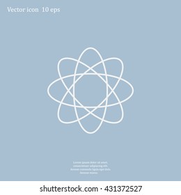 Pictograph of atom