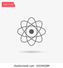 Pictograph of atom