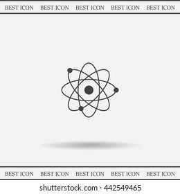 Pictograph of atom
