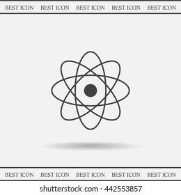 Pictograph of atom