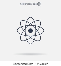 Pictograph of atom