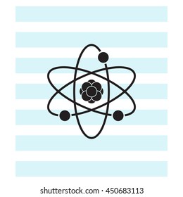 Pictograph of atom