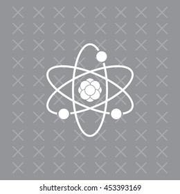 Pictograph of atom
