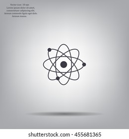 Pictograph of atom