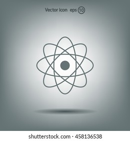 Pictograph of atom
