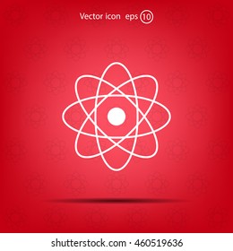 Pictograph of atom