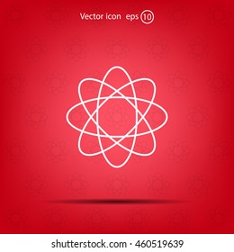 Pictograph of atom
