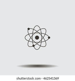 Pictograph of atom