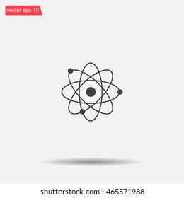 Pictograph of atom