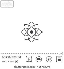 Pictograph of atom