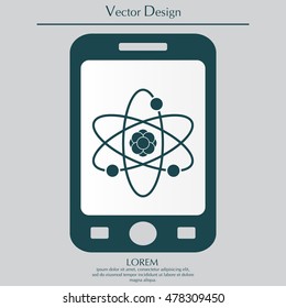 Pictograph of atom