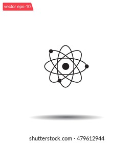 Pictograph of atom
